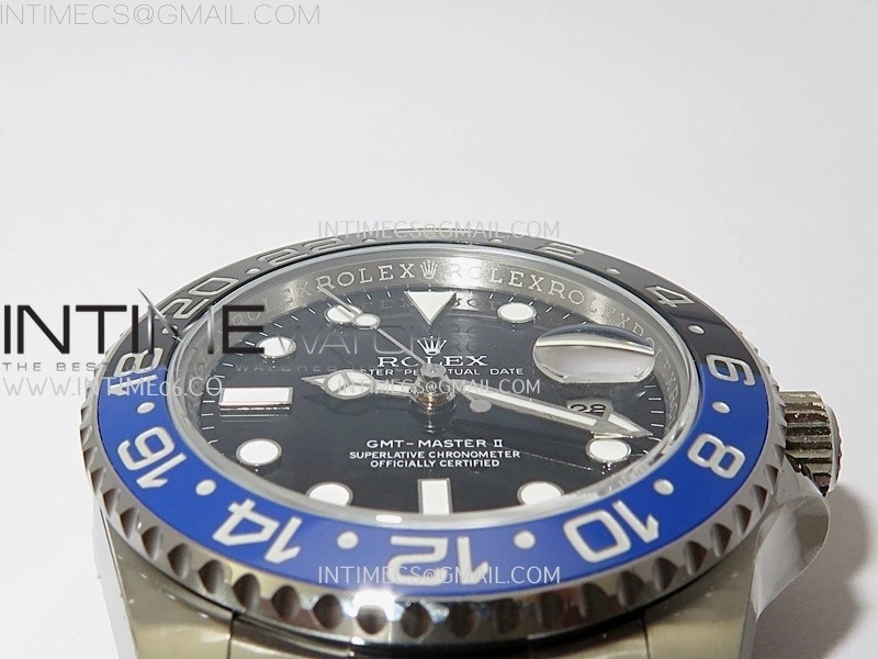 GMT-Master II 126710 BLNR Black Blue Ceramic 904L SS APSF 1:1 Best Edition Blue Dial On Oyster Bracelet VR3285 CHS