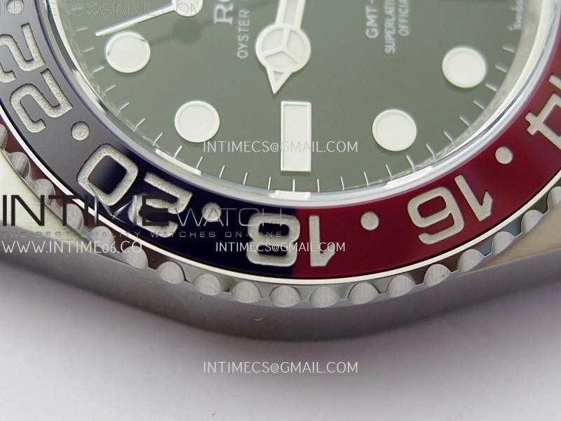 GMT-Master II 126710 BLRO Red Blue Ceramic 904L SS APSF 1:1 Best Edition Blue Dial On Oyster Bracelet VR3285 CHS