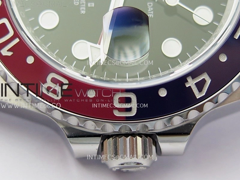 GMT-Master II 126710 BLRO Red Blue Ceramic 904L SS APSF 1:1 Best Edition Blue Dial On Oyster Bracelet VR3285 CHS