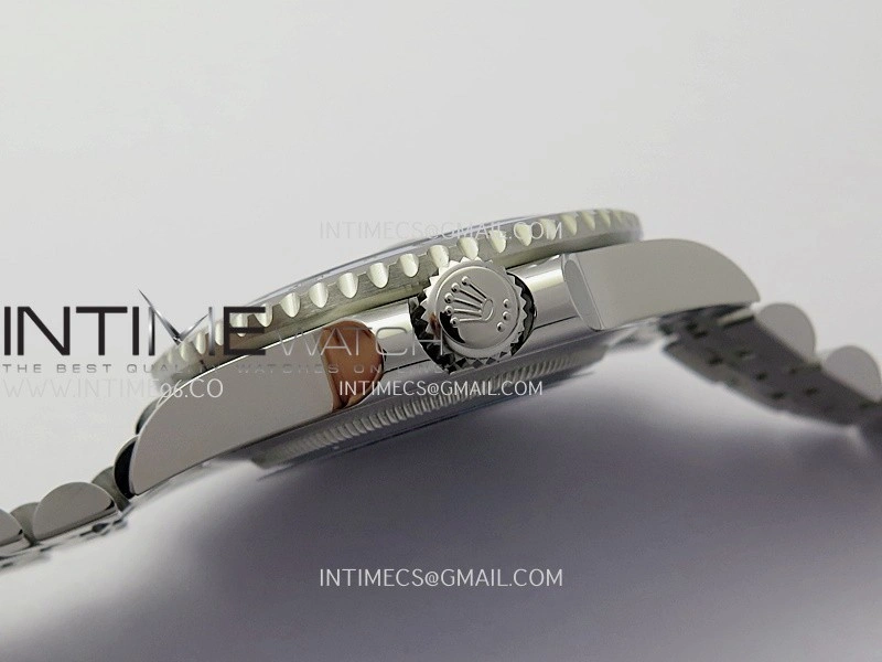 GMT Master II 126710 Dark Light Blue Ceramic 904L SS AR+F 1:1 Best Edition Blue Dial On Jubilee Bracelet DD3285 CHS