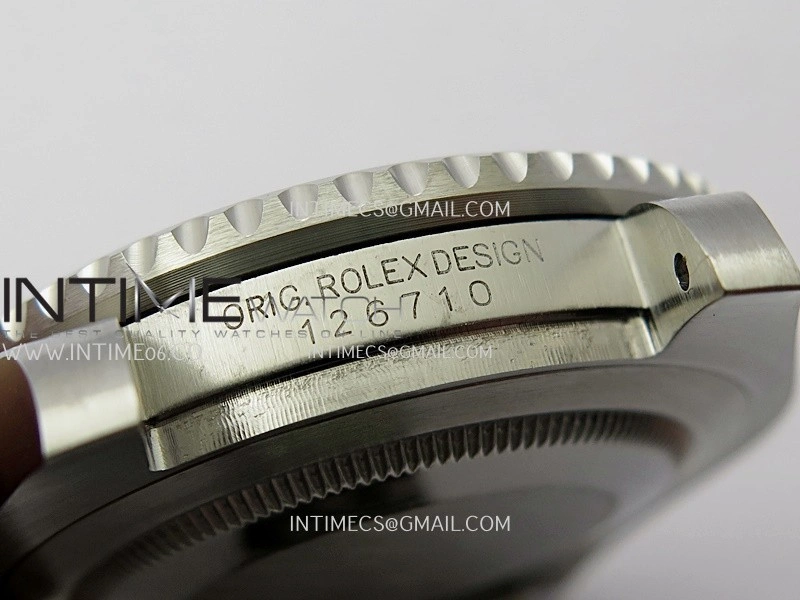 GMT Master II 126710 Dark Light Blue Ceramic 904L SS AR+F 1:1 Best Edition Blue Dial On Jubilee Bracelet DD3285 CHS