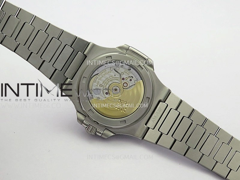 Nautilus 5711 1A GRF SS 1:1 Best Edition Blue Textured Dial On SS Bracelet Asian 26-330