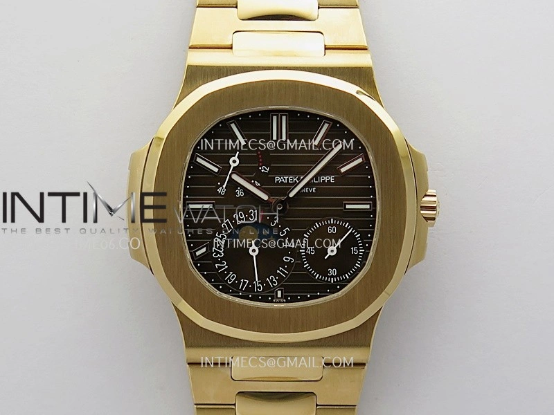 Nautilus 5712 1R RG V4+ PPF 1:1 Latest and Best Edition Brown Dial on RG Bracelet PPF240