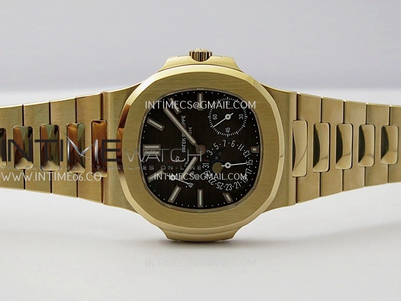 Nautilus 5712 1R RG V4+ PPF 1:1 Latest and Best Edition Brown Dial on RG Bracelet PPF240