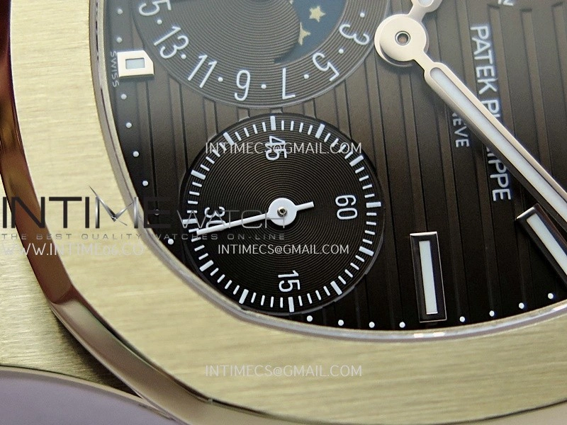 Nautilus 5712 1R RG V4+ PPF 1:1 Latest and Best Edition Brown Dial on RG Bracelet PPF240