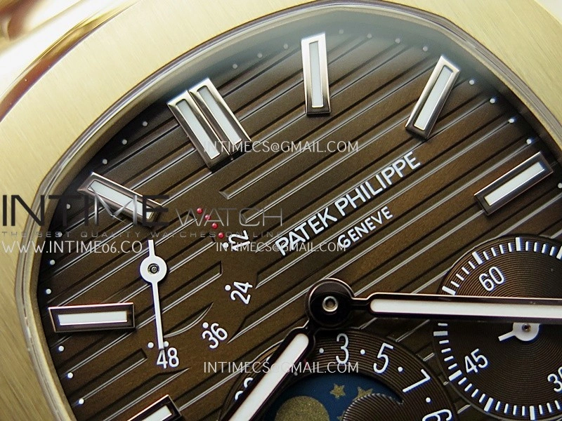 Nautilus 5712 1R RG V4+ PPF 1:1 Latest and Best Edition Brown Dial on RG Bracelet PPF240