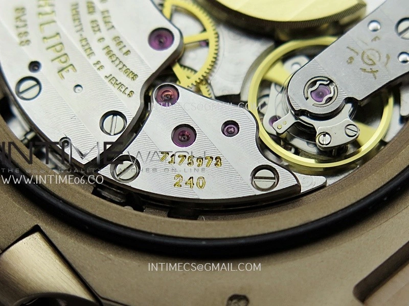 Nautilus 5712 1R RG V4+ PPF 1:1 Latest and Best Edition Brown Dial on RG Bracelet PPF240