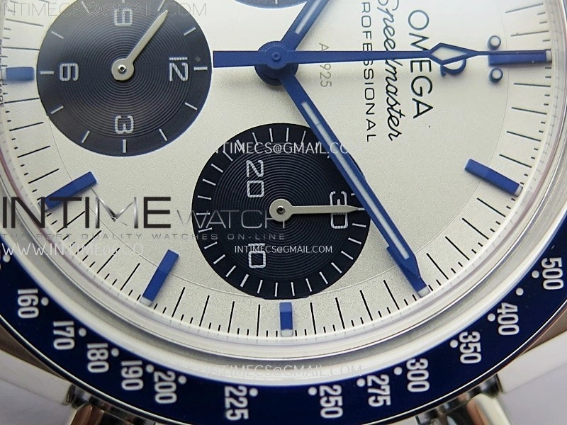 Speedmaster Professional "Silver Snoopy Award" 50th Anniversary N1F 1:1 Best Edition A3861 on Style01 Bracelet