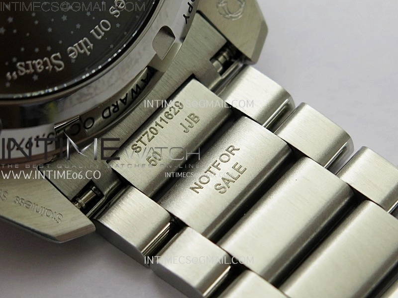 Speedmaster Professional "Silver Snoopy Award" 50th Anniversary N1F 1:1 Best Edition A3861 on Style01 Bracelet