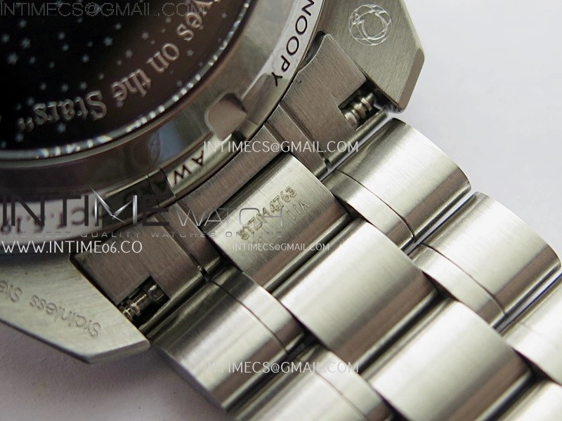 Speedmaster Professional "Silver Snoopy Award" 50th Anniversary N1F 1:1 Best Edition A3861 on Style02 Bracelet