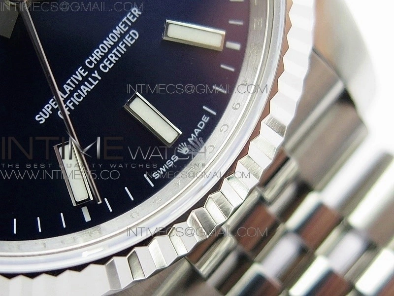 DateJust 36mm 126234 BP 1:1 Best Edition 904L Steel New Version Blue Dial on Jubilee Bracelet