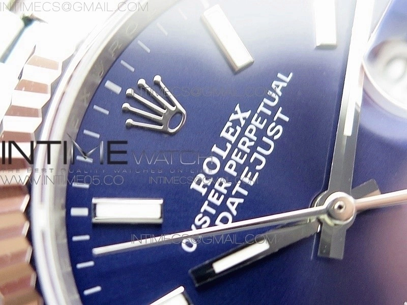 DateJust 36mm 126234 BP 1:1 Best Edition 904L Steel New Version Blue Dial on Jubilee Bracelet