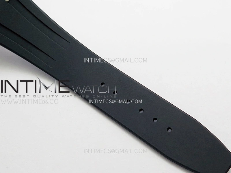 Royal Oak 41mm 15510 SS DDF 1:1 Best Edition Blue Dial On Blue Rubber Strap Super Clone DD4302