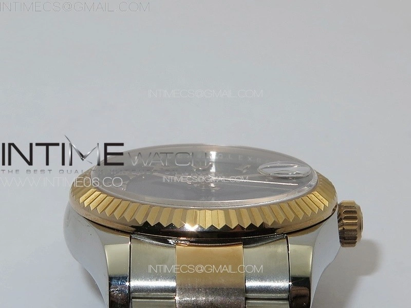 DateJust 31mm 178271 SS RG APSF Best Edition Gray Dial Roman Markers on Oyster Bracelet A2824