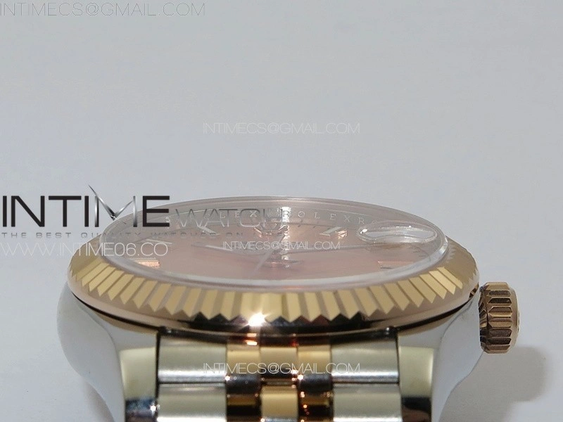 DateJust 31mm 178271 SS RG APSF Best Edition RG Dial Sticks Markers on Jubilee Bracelet A2824
