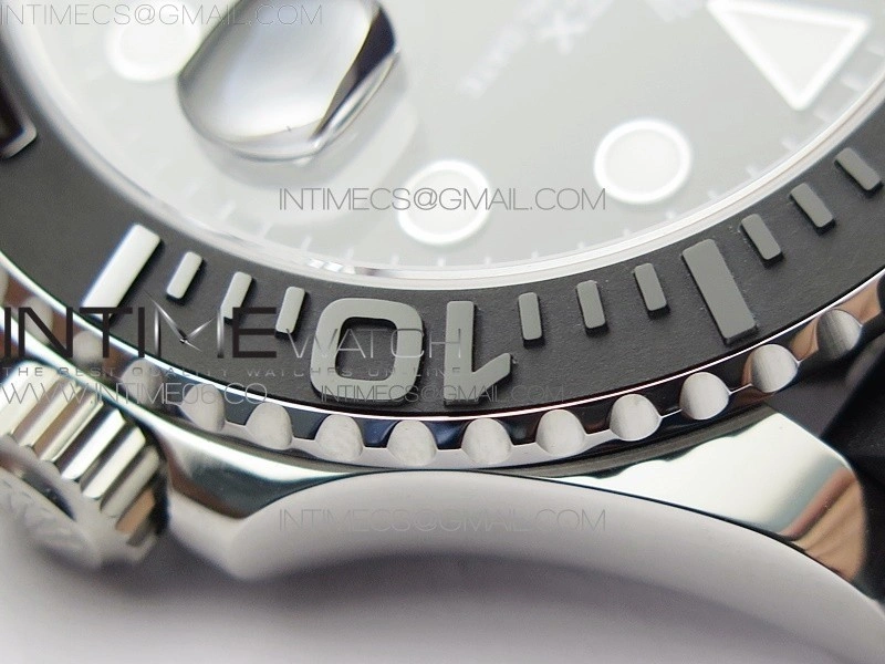 Yacht-Master 42mm 226659 3EF 1:1 Best Edition 3D Black Ceramic Bezel on Black Rubber Strap VS3235
