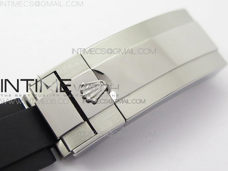 Yacht-Master 42mm 226659 3EF 1:1 Best Edition 3D Black Ceramic Bezel on Black Rubber Strap VS3235