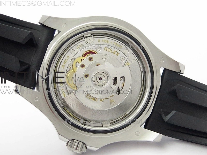 Yacht-Master 42mm 226659 3EF 1:1 Best Edition 3D Black Ceramic Bezel on Black Rubber Strap VS3235