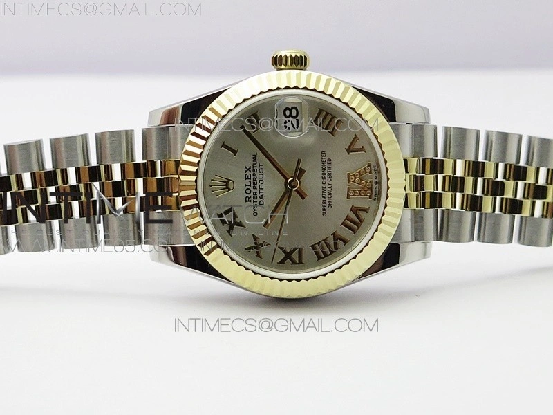 Datejust 31mm 278273 SS YG BP Best Edition Silver Roman Markers Dial on SS YG Jubilee Bracelet