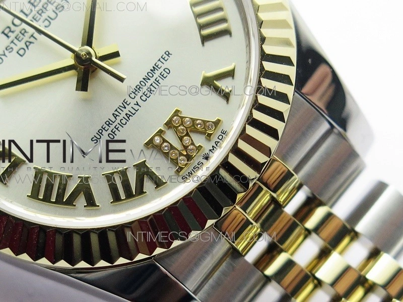 Datejust 31mm 278273 SS YG BP Best Edition Silver Roman Markers Dial on SS YG Jubilee Bracelet