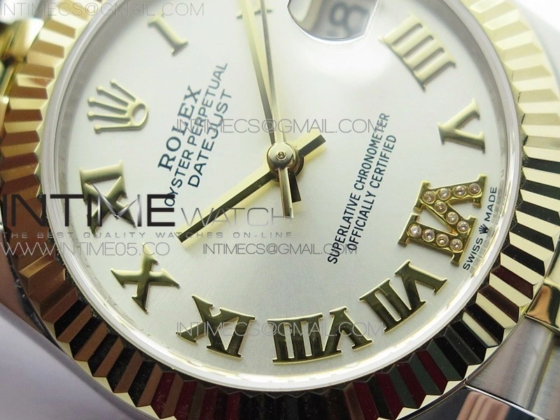 Datejust 31mm 278273 SS YG BP Best Edition Silver Roman Markers Dial on SS YG Jubilee Bracelet