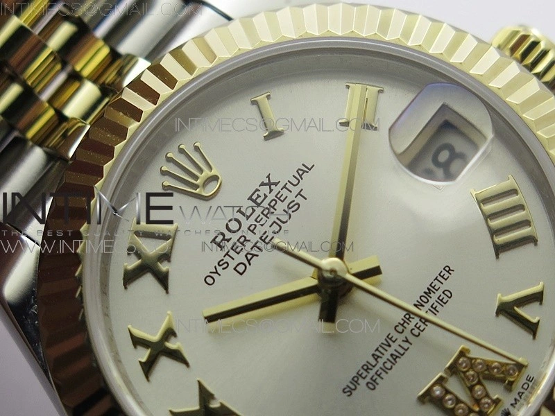 Datejust 31mm 278273 SS YG BP Best Edition Silver Roman Markers Dial on SS YG Jubilee Bracelet