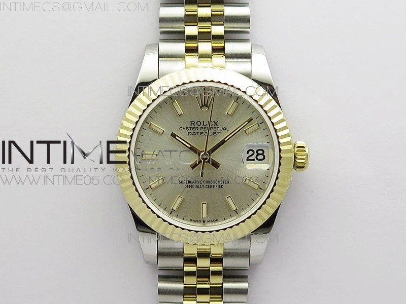 Datejust 31mm 278273 SS YG BP Best Edition Silver Stick Markers Dial on SS YG Jubilee Bracelet