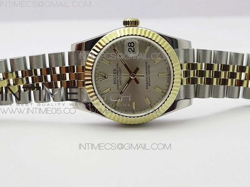 Datejust 31mm 278273 SS YG BP Best Edition Silver Stick Markers Dial on SS YG Jubilee Bracelet