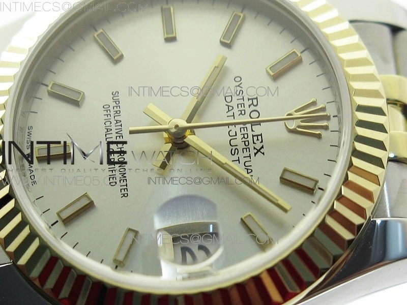 Datejust 31mm 278273 SS YG BP Best Edition Silver Stick Markers Dial on SS YG Jubilee Bracelet