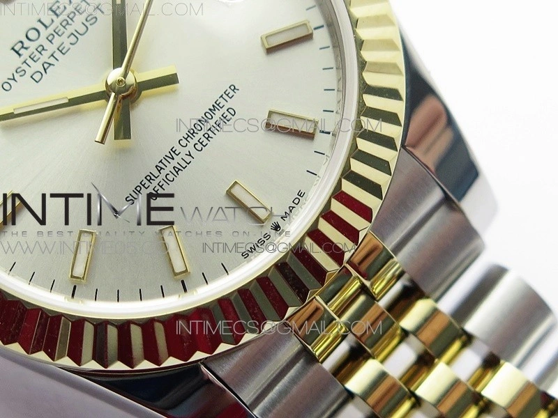 Datejust 31mm 278273 SS YG BP Best Edition Silver Stick Markers Dial on SS YG Jubilee Bracelet