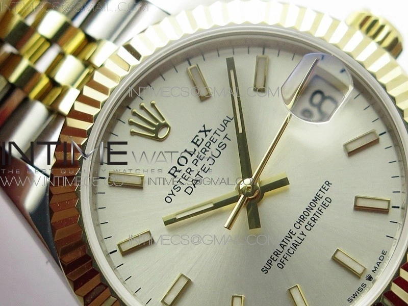 Datejust 31mm 278273 SS YG BP Best Edition Silver Stick Markers Dial on SS YG Jubilee Bracelet