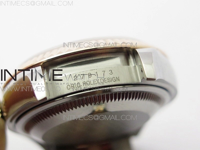 Datejust 28mm 279173 SS RG BP Best Edition Blue Texture Dial on SS RG Jubilee Bracelet ETA2671