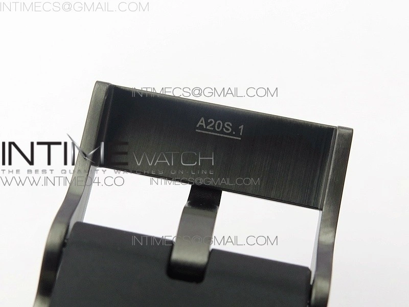 Avenger BlackBird 44mm DLC GF 1:1 Best Edition Titanium Case Black Dial On Black Rubber Strap A2824 V4