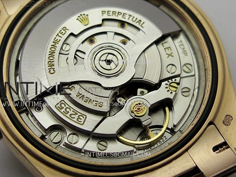 Day Date 228235 40mm RG KF 1:1 Best Edition Brown Dial Roman Markers On RG President Bracelet SA3255