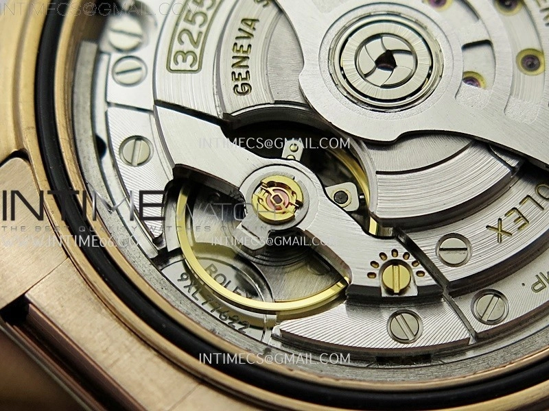 Day Date 228235 40mm RG KF 1:1 Best Edition Brown Dial Roman Markers On RG President Bracelet SA3255