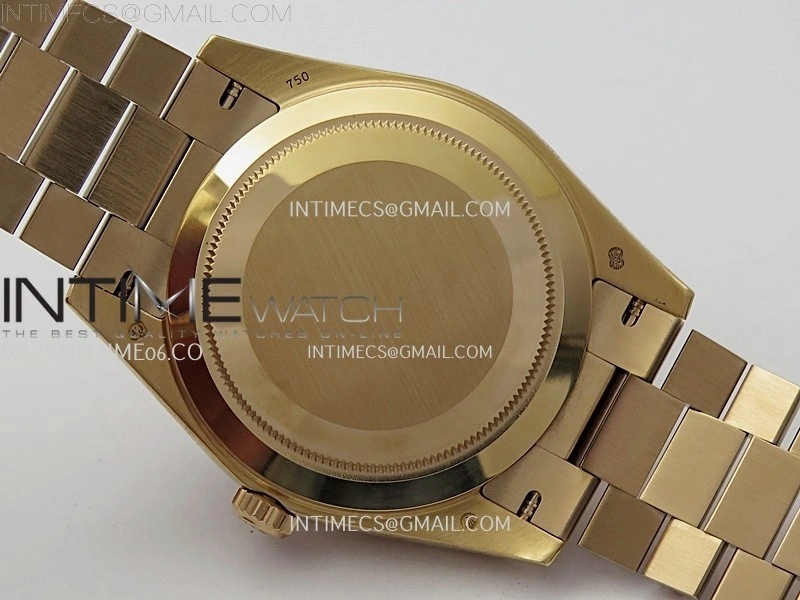 Day Date 228235 40mm RG KF 1:1 Best Edition White Dial Roman Markers On RG President Bracelet SA3255