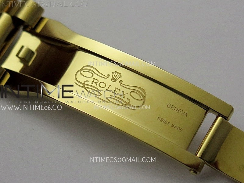 Day Date 228238 40mm YG KF 1:1 Best Edition White Dial Roman Markers On RG President Bracelet SA3255
