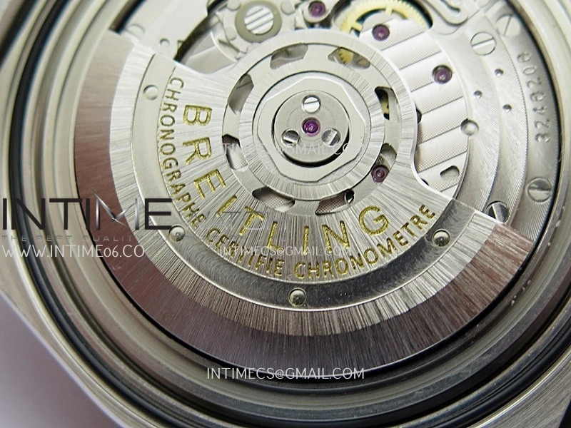 Chronomat B01 44mm SS RG TF 1:1 Best Edition Green Dial On SS RG Bracelet A7750 To Cal.01