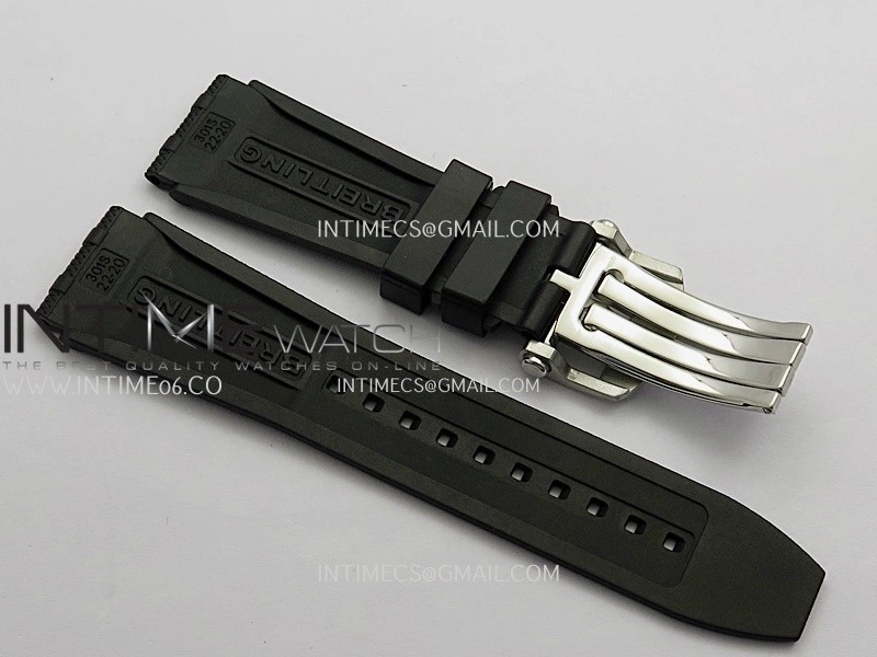 Chronomat B01 44mm SS RG TF 1:1 Best Edition Green Dial On SS RG Bracelet A7750 To Cal.01