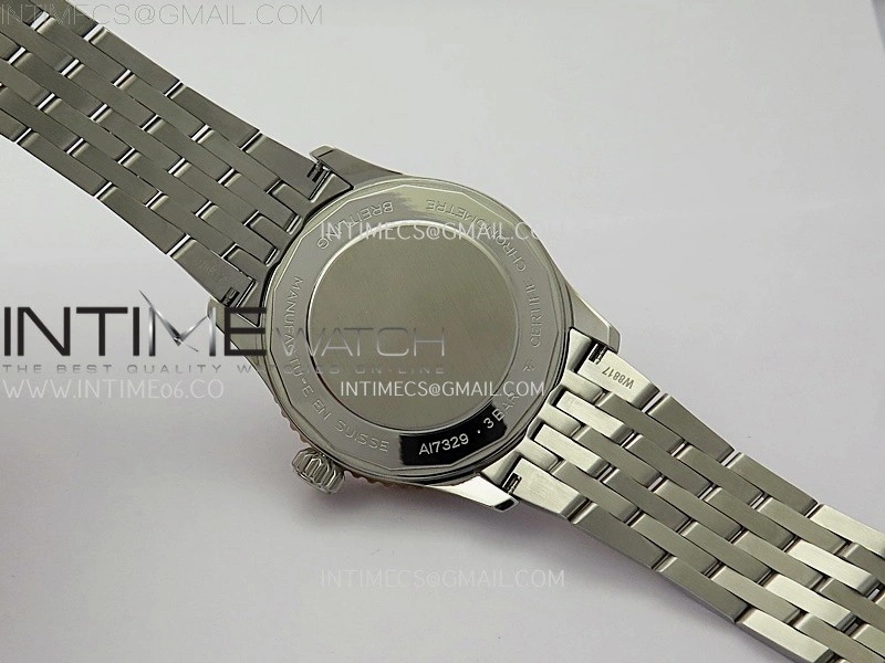 Navitimer 1 Automatic 41mm SS RG BLSF 1:1 Best Edition White Dial on SS RG Bracelet A2824