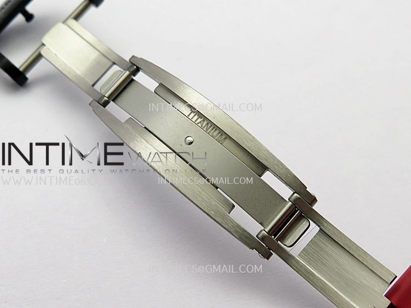 RM035-02 Red NTPT Umi Office 1:1 Best Edition Skeleton Dial On Red Rubber Strap RMAL1 Super Clone V2