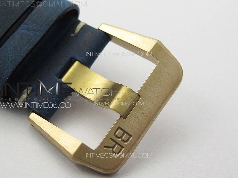 BR 03-92 Diver Ceramic Bezel Bronze B12 1:1 Best Edition Blue Dial on Blue Leather Strap MIYOTA 9015