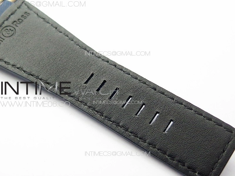 BR 03-92 Diver Ceramic Bezel Bronze B12 1:1 Best Edition Blue Dial on Blue Leather Strap MIYOTA 9015