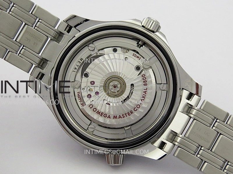 Seamaster Diver 300M Blue Ceramic Bezel V4 VSF 1:1 Best Edition Blue Dial On SS Bracelet Super Clone Asian 8800
