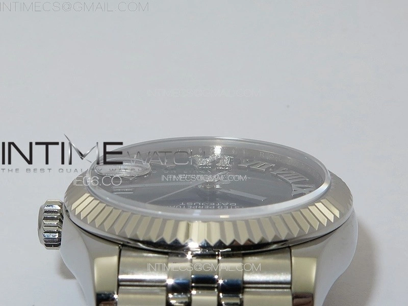 DateJust 31mm 178271 SS APSF Best Edition Gray Dial Roman Markers on Jubilee Bracelet A2824