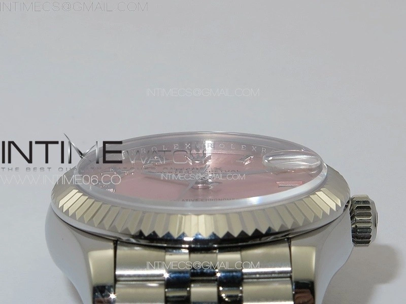 DateJust 31mm 178271 SS APSF Best Edition Pink Dial Roman Markers on Jubilee Bracelet A2824