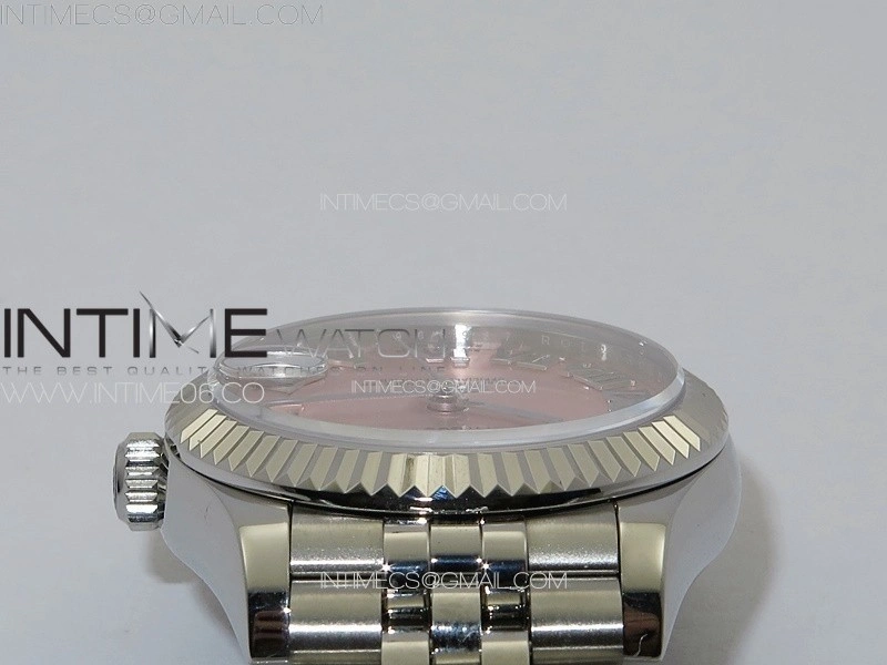 DateJust 31mm 178271 SS APSF Best Edition Pink Dial Roman Markers on Jubilee Bracelet A2824