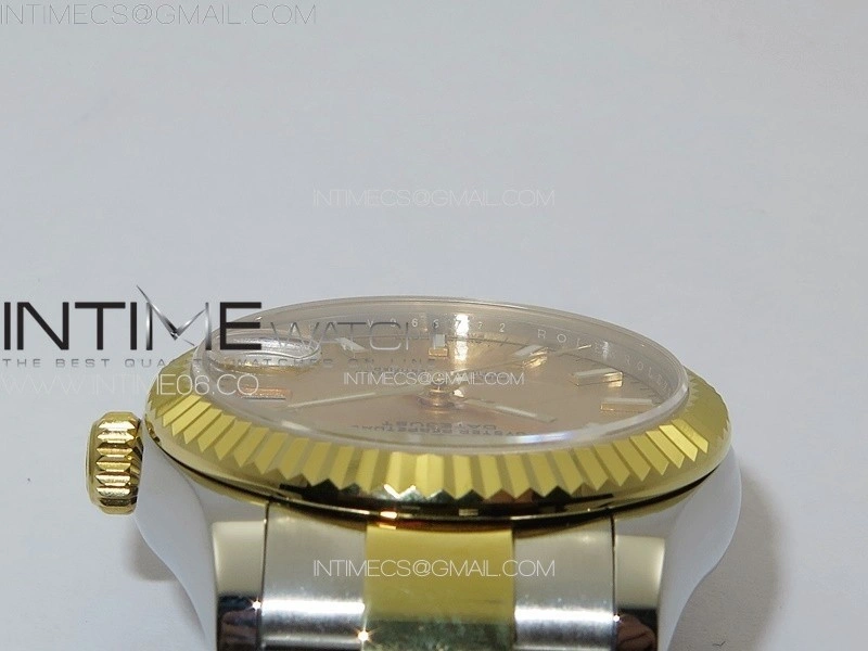 DateJust 31mm 178271 SS YG APSF Best Edition YG Dial Sticks Markers on Oyster Bracelet A2824