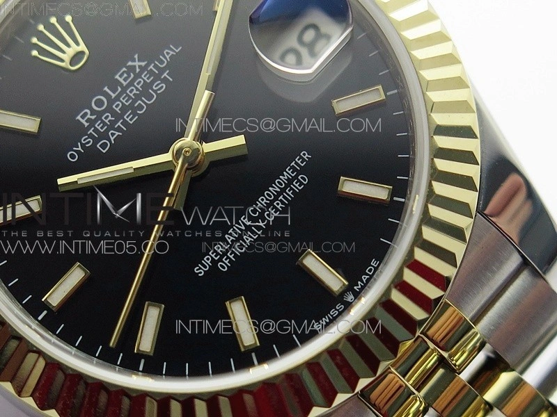 Datejust 31mm 278273 SS YG BP Best Edition Black Stick Markers Dial on SS YG Jubilee Bracelet