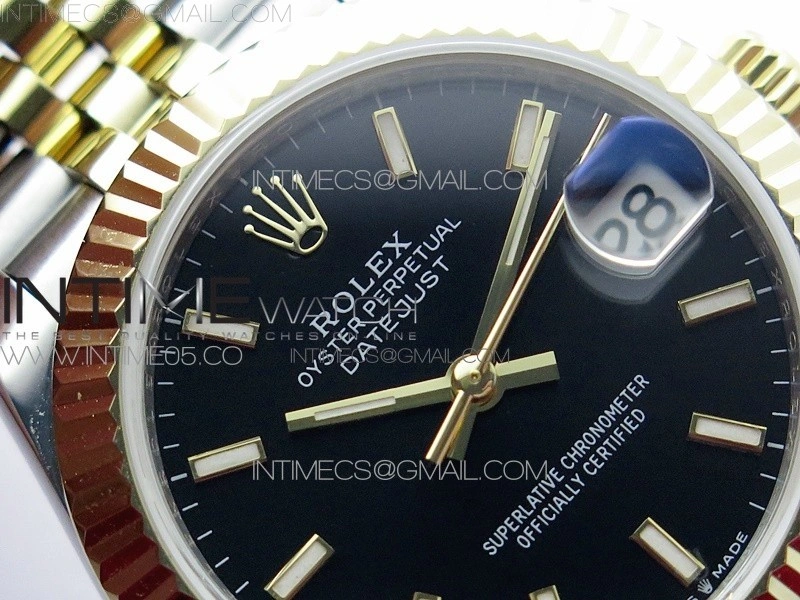 Datejust 31mm 278273 SS YG BP Best Edition Black Stick Markers Dial on SS YG Jubilee Bracelet